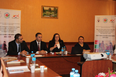 Gəncədə “Əlilliyi olan şəxslərlə peşəkar etik davranış qaydaları” mövzusunda təlim keçirilib