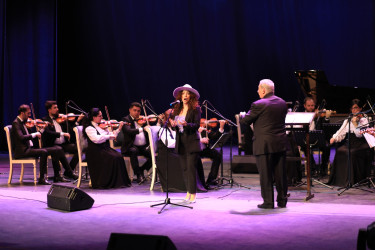 Gəncədə Fidan Hacıyevanın Birinci  Beynəlxalq Opera Festivalı çərçivəsində Kamera orkestrinin konsert proqramı keçirilib