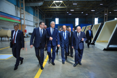 Belarus nümayəndə heyəti Gəncə Avtomobil Zavodunda olub