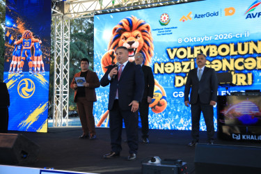 Gəncədə ilk dəfə voleybol festivalı keçirilib