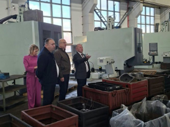 Gəncənin nümayəndə heyəti Qomelin daha bir neçə aparıcı müəssisəsində olub