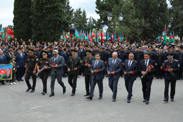 Gəncədə Anım Günü ilə əlaqədar olaraq ümumşəhər tədbiri keçirilib