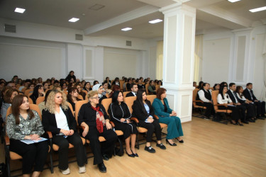 Gəncədə “Himayədar ailə” qayğı modeli barədə növbəti ictimai dinləmə keçirilib