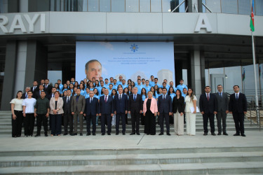 Gəncədə “Heydər Əliyev məktəbi” layihəsinin üçüncü mərhələsinin açılış mərasimi keçirilib