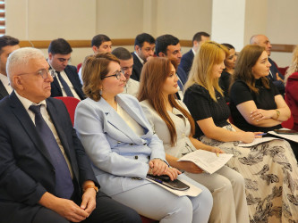 Gəncə Şəhər İcra Hakimiyyətidə “Mülkiyyət hüququnun qorunması və Avropa Konvensiyası” mövzusunda təlim keçirilib