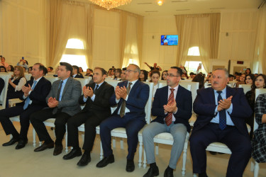 Gəncədə “Konstitusiya və Suverenlik İli” çərçivəsində “Gəncənin mədəni irsi gənclərin gözü ilə” tədbiri keçirilib