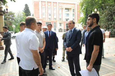 Niyazi Bayramov tapşırıqların icrası ilə bağlı ərazilərə baxış keçirib