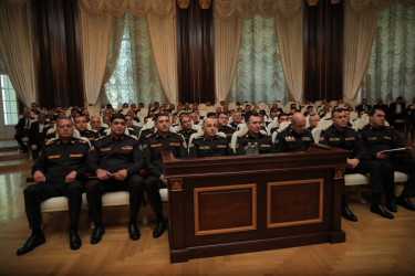 Gəncədə “Yanğınlara qarşı qabaqlayıcı tədbirlərin səmərəliliyinin artırılması” mövzusunda regional müşavirə keçirilib