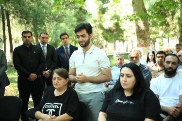 Niyazi Bayramov Aqrar Universitetdə qəbul keçirib