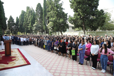 Gəncədə fəaliyyət göstərən universitetlərdə “Bilik günü” keçirilib