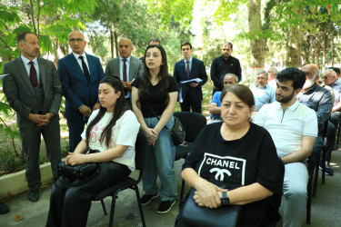 Niyazi Bayramov Aqrar Universitetdə qəbul keçirib