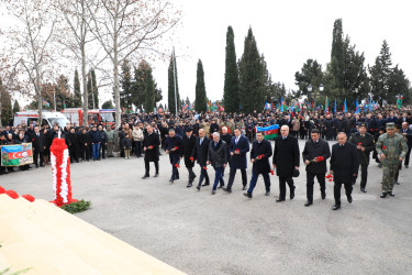 Gəncədə 20 Yanvar – Ümumxalq Hüzn Gününün 35-ci ldönümü ilə əlaqədar olaraq anım mərasimi keçirilib