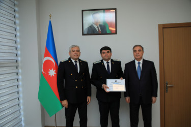 Gəncədə Prokurorluq işçilərinin peşə bayramı günü qeyd edilib