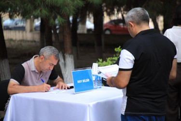Gəncədə ixtisaslaşdırılmış əmək yarmarkası keçirilib