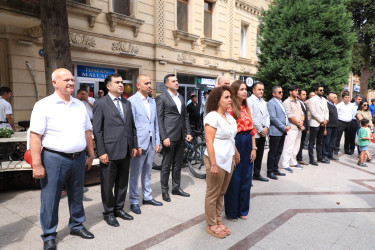 Gəncədə “Yaşıl dünya naminə həmrəylik ili” çərçivəsində veloyürüş təşkil olunub