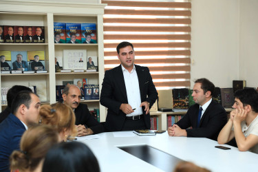 Gəncədə “Mədəniyyət və Yaradıcı Sənayelərin dəstəklənməsi” mövzusunda görüş keçirilib