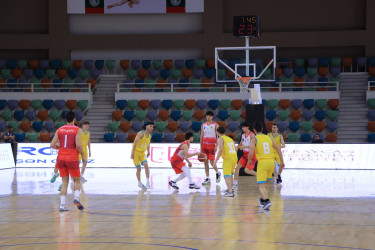 Gəncədə universitetlərarası basketbol yarışının açılış mərasimi keçirilib
