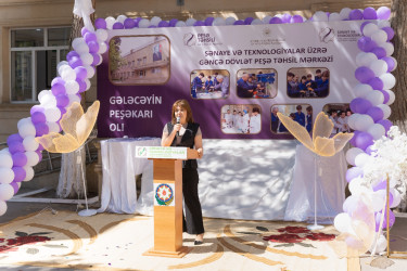 Sənaye və Texnologiyalar üzrə Gəncə Dövlət Peşə Təhsil Mərkəzində "Məzun Günü" qeyd olunub