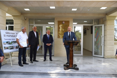 Gəncədə fəaliyyət göstərən universitetlərdə “Bilik günü” keçirilib