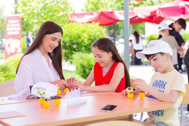 Gəncədə şəhid övladları üçün növbəti dəfə “Bilimdən Zəfərə” layihəsi həyata keçirilib