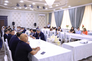 Gəncədə “Turizmdə Əməkdaşlıq Perspektivləri” mövzusunda işgüzar görüş keçirilib