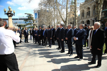 Gəncədə İlaxır çərşənbə və Novruz bayramı qeyd olunub