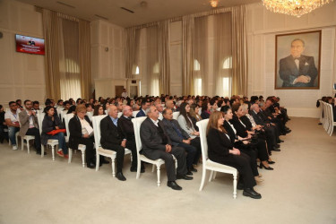 Azərbaycan Texnologiya Universitetinin Ümummilli Liderin anadan olmasının 100 illiyinə həsr edilmiş beynəlxalq elmi-praktik konfransı keçirilir