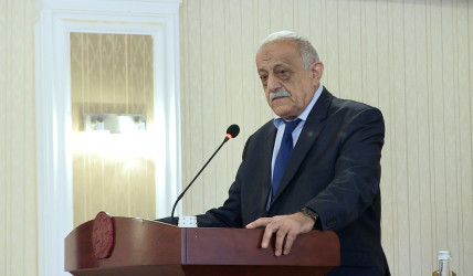AMEA-nın Gəncə Bölməsində akademik Yusif Məmmədəliyevin 120 illiyinə həsr olunmuş elmi konfrans keçirilib