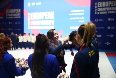 Gəncədə aerobika gimnastikası üzrə 14-cü Avropa Çempionatı yekunlaşıb