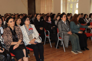 Gəncədə “Uşaq hüquqları” mövzusunda tədbir keçirilib