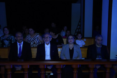 Gəncə Dövlət Milli Dram Teatrında “Zəhri-Mar” tamaşasının premyerası keçirilib