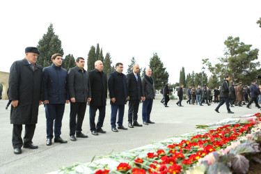 Gəncədə 20 Yanvar – Ümumxalq Hüzn Gününün 35-ci ldönümü ilə əlaqədar olaraq anım mərasimi keçirilib