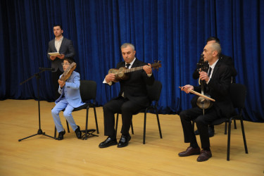 Gəncədə Ulu Öndər Heydər Əliyevin əziz xatirəsinə həsr olunmuş “İthaf” adlı konsert proqramı keçirilib