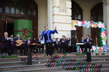 Gəncədə İlaxır çərşənbə və Novruz bayramı qeyd olunub