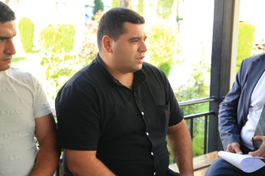 Niyazi Bayramov növbəti dəfə vətəndaşlarla səyyar qəbul keçirib