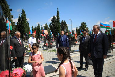 Gəncədə şəhid övladları üçün “Yay məktəbi” layihəsinə start verilib