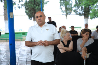 Niyazi Bayramov növbəti dəfə vətəndaşlarla görüş keçirib