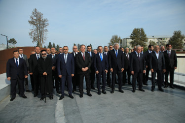 Gəncədə mülki şəhidlərin xatirəsi yad edilib