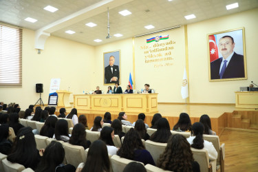 Gəncədə “Sağlam həyat tərzinin təbliği” mövzusunda tədbir keçirilib