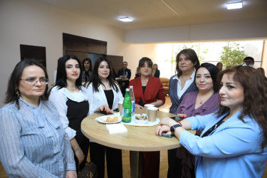 YAP Gəncə şəhər təşkilatında 8 Mart – Beynəlxalq Qadınlar Gününə həsr olunmuş tədbir keçirilib