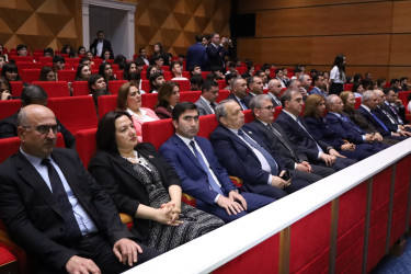 Gəncədə Heydər Əliyev: “Azərbaycanın suverenliyi və müstəqilliyi xalqımızın azad ruhunun təcəssümüdür” mövzusunda konfrans keçirilib