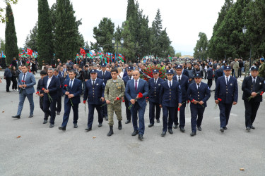 Gəncədə Anım Günü ilə əlaqədar olaraq ümumşəhər tədbiri keçirilib