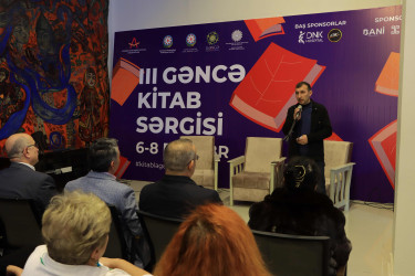 III Gəncə Kitab Sərgisinin açılışı olub