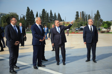 Belarusun rəsmi nümayəndə heyəti Gəncəyə səfər edib
