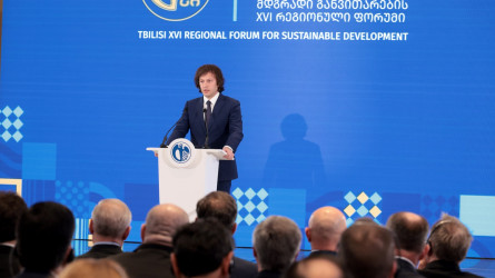 Niyazi Bayramov Tbilisidə keçirilən XVI Regional Dayanıqlı İnkişaf Forumunun açılış mərasimində iştirak edib