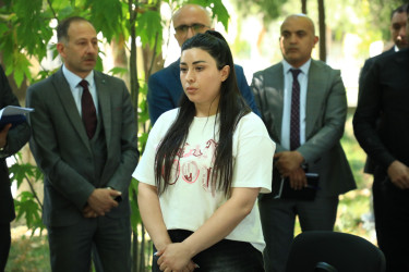 Niyazi Bayramov Aqrar Universitetdə qəbul keçirib