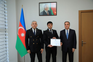 Gəncədə Prokurorluq işçilərinin peşə bayramı günü qeyd edilib