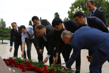 Niyazi Bayramov Aparatın əməkdaşlarını peşə bayramı münasibətilə təbrik edib