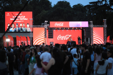 Gəncədə  “COCA-COLA İLƏ XƏZƏR YAY” festivalı keçirilib
