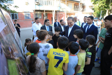 Niyazi Bayramov növbəti “ABAD məhəllə” layihəsi çərçivəsində görülən işlərlə tanış olub